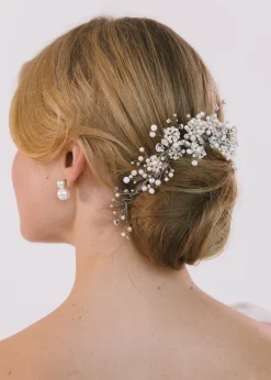 Nicola Comb in Crystal Pearl