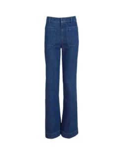 Nicole Pant in Classic Indigo Blue