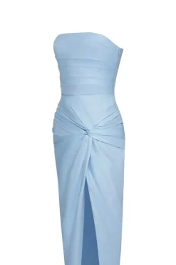 Nikki Cotton Draped Dress