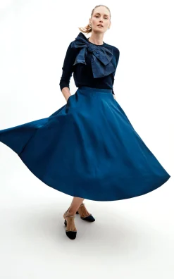Nina Skirt In Cadet Navy