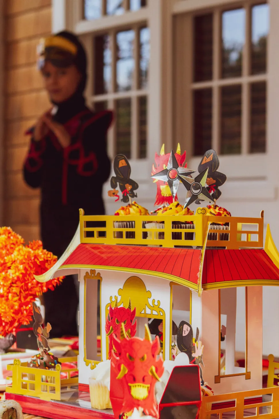 Ninja Cupcake Stand, Pagoda