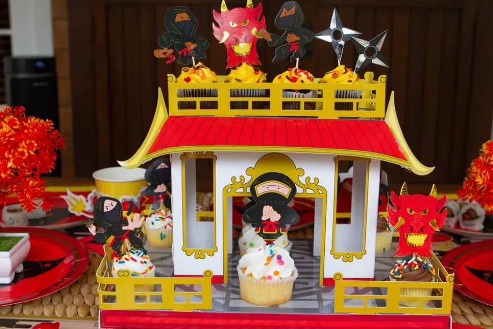 Ninja Cupcake Stand, Pagoda