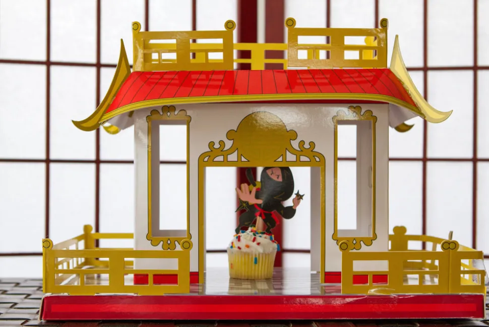 Ninja Cupcake Stand, Pagoda