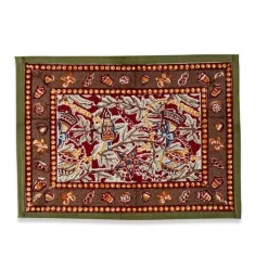 Noel Mats in Red & Green, Set of 6