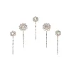 Nora Bobby Pin Set in Crystal
