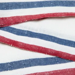 Normandy Napkins in Red, White, & Blue Stripes, Set of 4