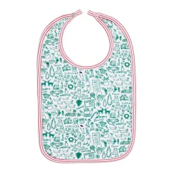 North Pole Christmas Baby Bib