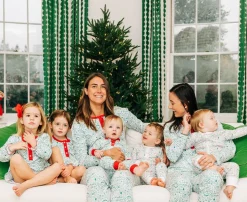 North Pole Christmas Women's Button Front Pajama Set