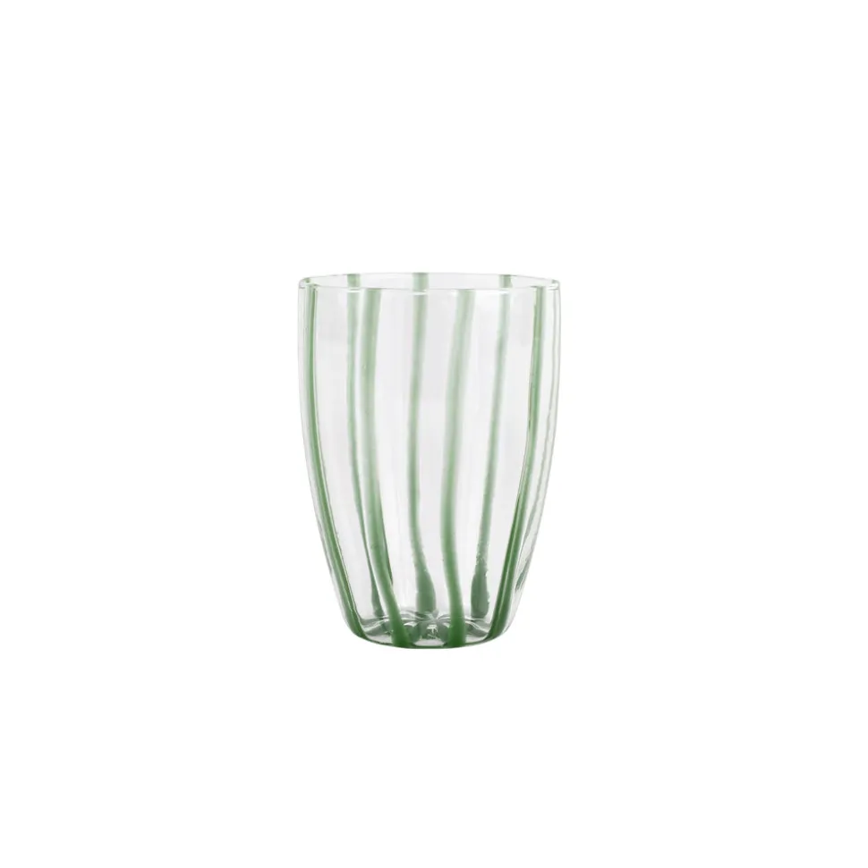 Nuovo Stripe Green Tall Tumbler
