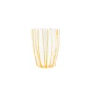 Nuovo Stripe Tall Tumbler in Yellow
