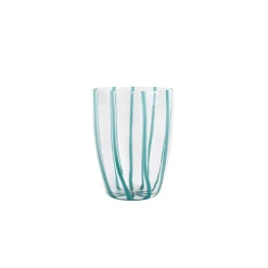 Nuovo Stripe Teal Tall Tumbler