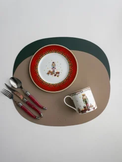 Nutcracker Salad / Dessert Plate, Set of 4