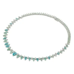 Ocean Sapphire Infinity Necklace