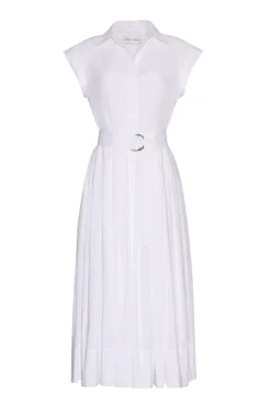 Octavia Dress in White