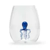 Octopus Icon Stemless Wine Glass