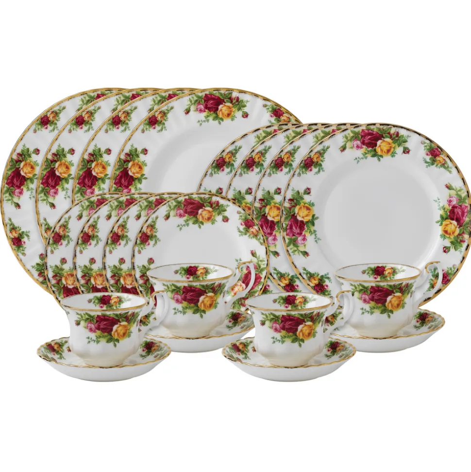 Old Country Roses, 20 Piece Set