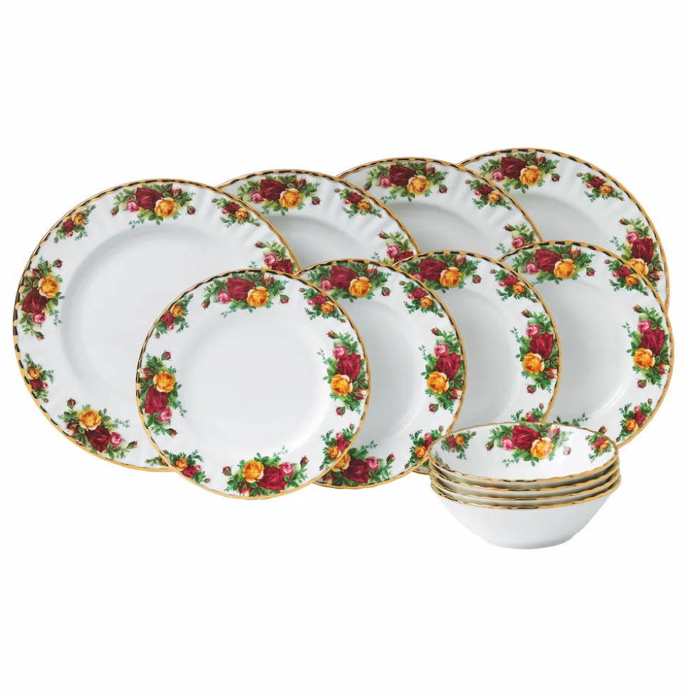 Old Country Roses, 12 Piece Set