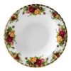 Old Country Roses Rim Soup Plate 20cm 7.9in