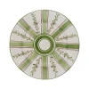 Olive Stripe Dinner Plate