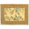 Olive Tree Mats in Khaki & Blue, Set of 6