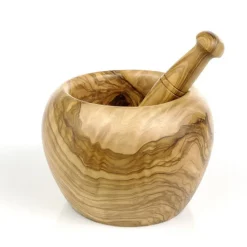 Olive Wood Mortar & Pestle