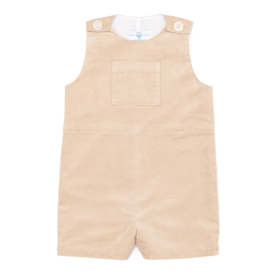 Oliver Overalls in King's Way Khaki Corduroy