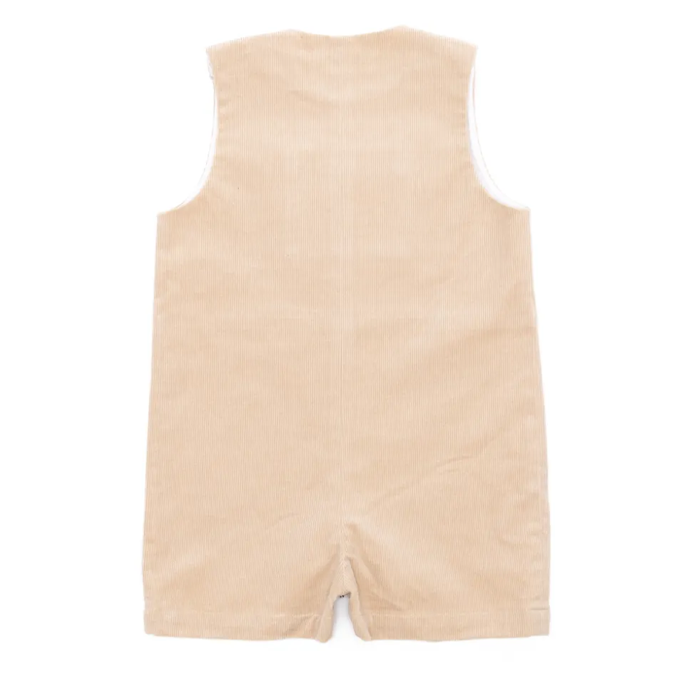 Oliver Overalls in King's Way Khaki Corduroy