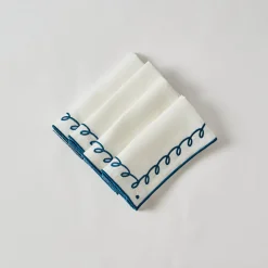 Oliver White Napkins, Set of 4