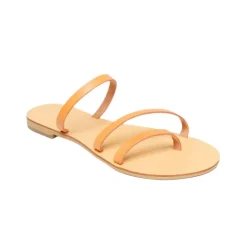 Olympia Vegetable Tanned Leather Sandal in Natural