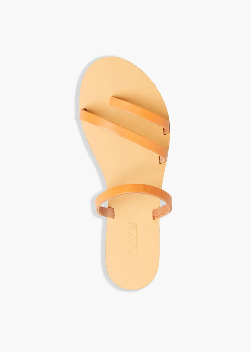 Olympia Vegetable Tanned Leather Sandal in Natural