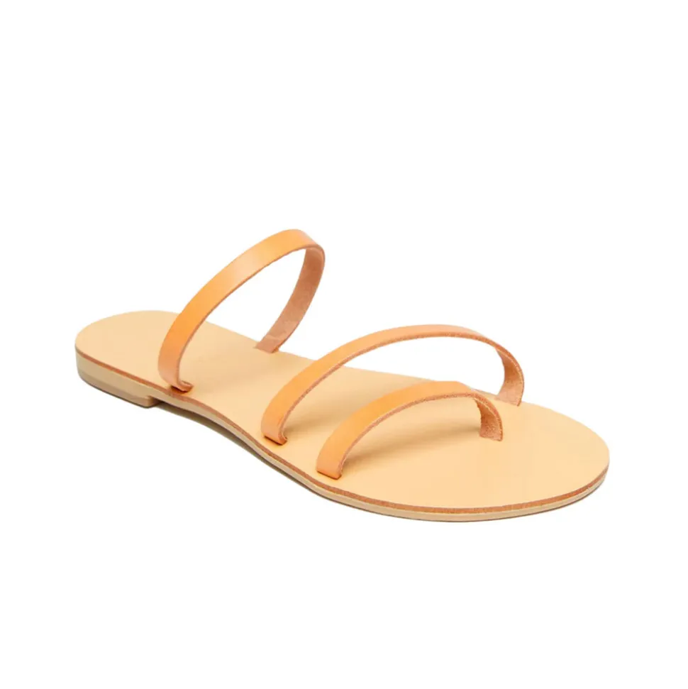 Olympia Vegetable Tanned Leather Sandal