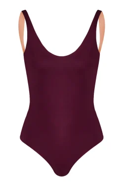 Olympic One Piece in Purple & Blush Pink