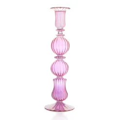 Ombo Glass Candlestick