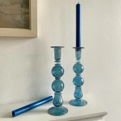 Ombo Glass Candlestick