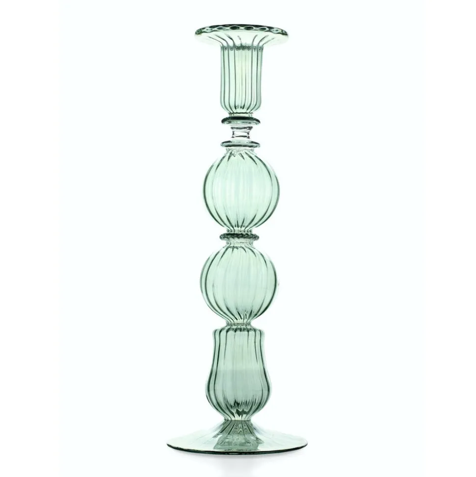 Ombo Glass Candlestick