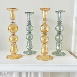 Ombo Glass Candlestick