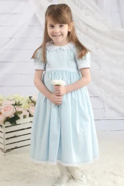 Opal in Blue Heirloom Dress
