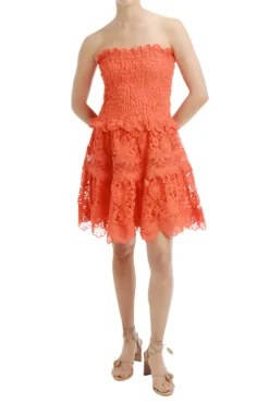 Opal Mini Dress in Flame