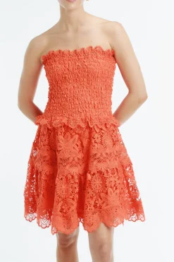 Opal Mini Dress in Flame