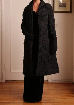 Opera Coat in Black