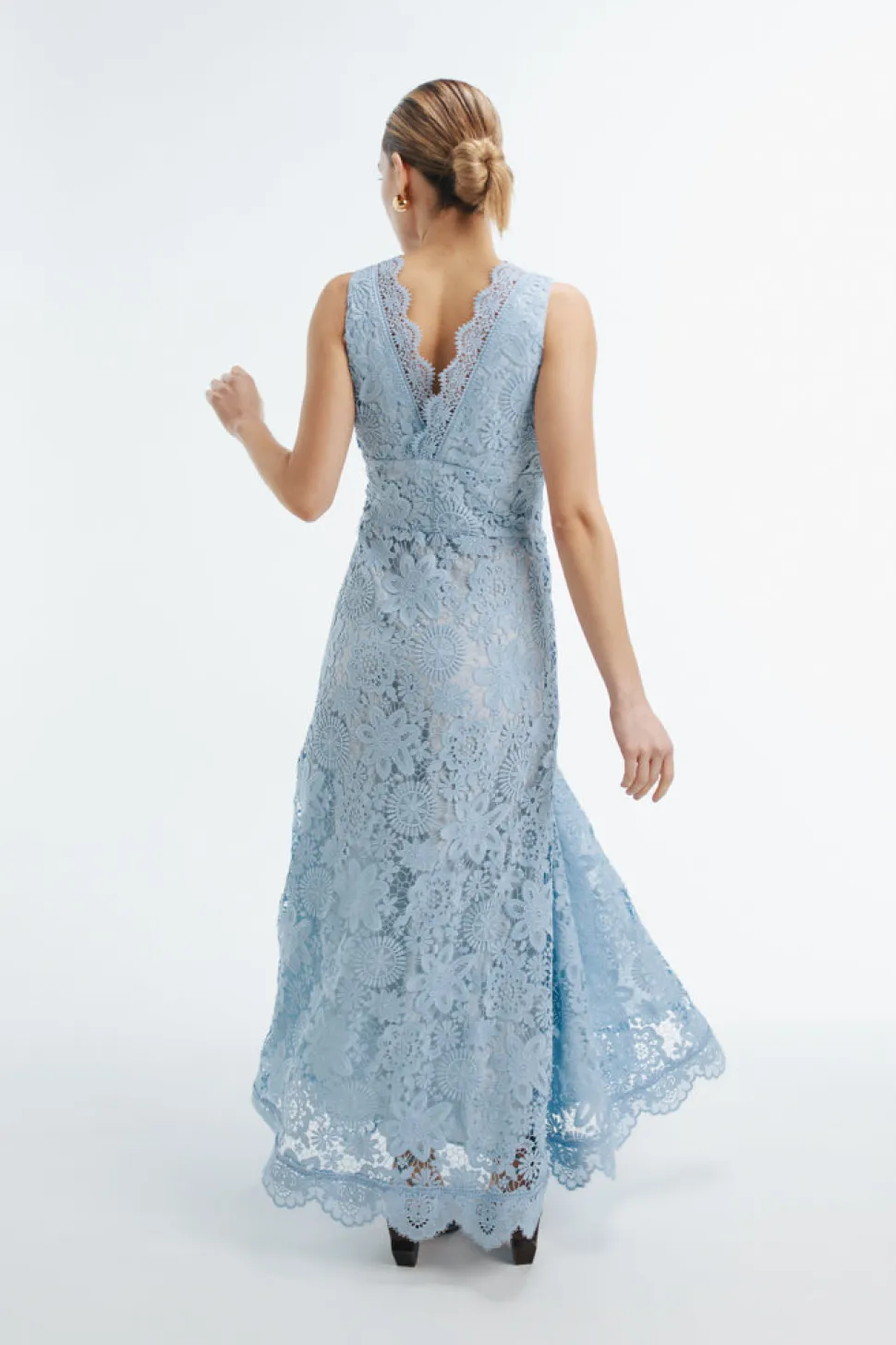 Orchid Island Maxi Dress in Sky