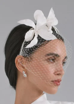 Orchid Vine Headband in Cream