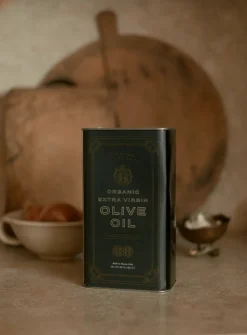 Organic Extra Virgin Olive Oil Tin