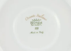 Oriente Italiano Antico Doccia Tea Saucer in Meringa