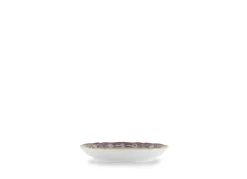 Oriente Italiano Antico Doccia Coffee Saucer in Castagna