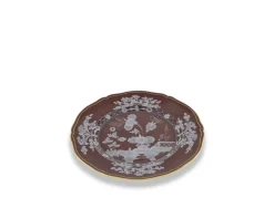 Oriente Italiano Antico Doccia Charger Plate in Castagna