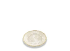 Oriente Italiano Antico Doccia Flat Bread Plate in Meringa