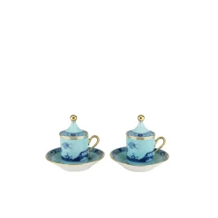 Oriente Italiano Coffee Set in Iris