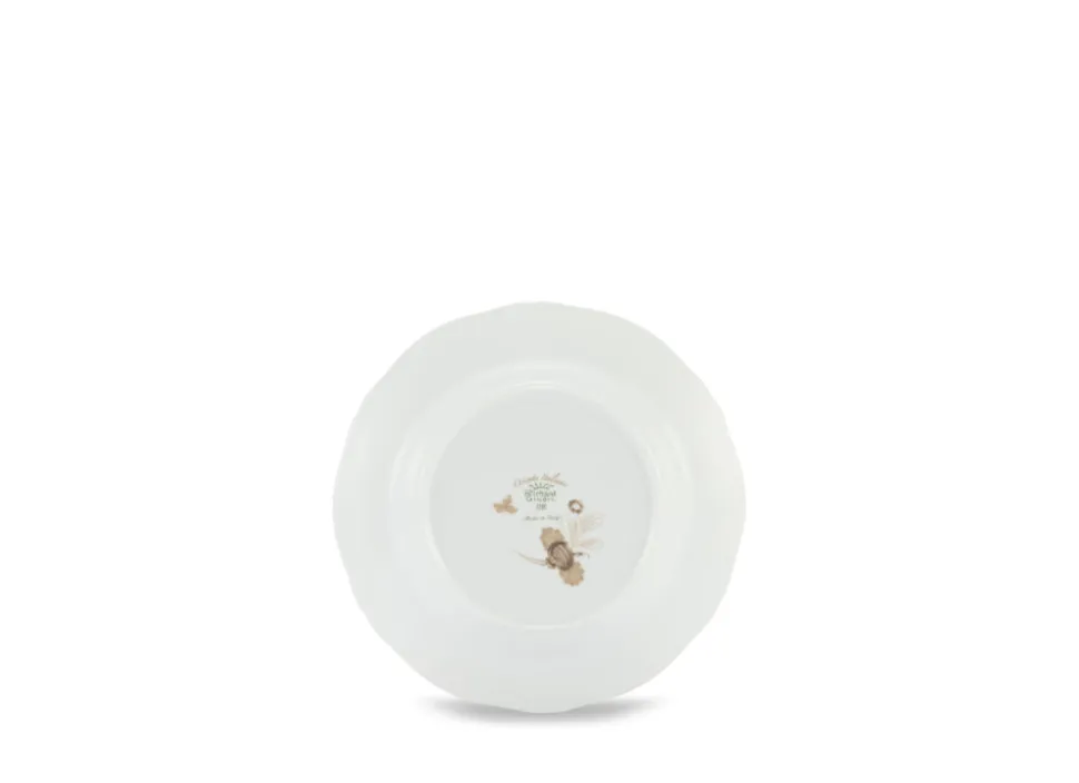 Oriente Italiano Dessert Plate in Meringa