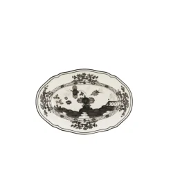 Oriente Italiano Large Oval Platter in Albus